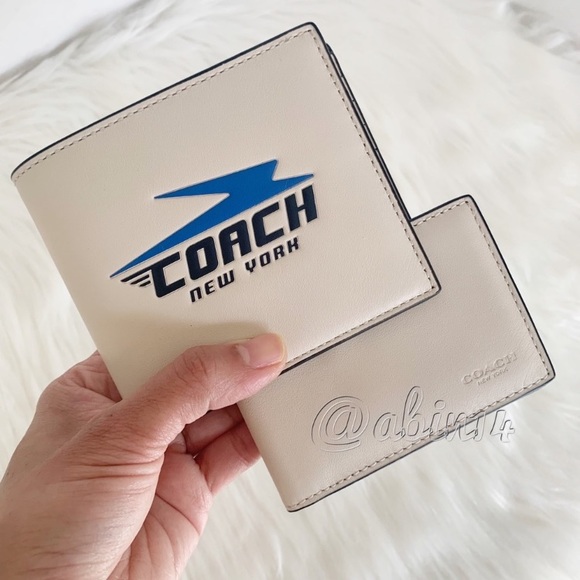 NWT Special Limited Edition Coach 3 in 1 Leather Wallet with Coach Motif - Picture 3 of 13